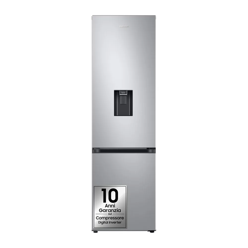 Samsung Frigorifero Combinato EcoFlex AI RB38C634DSA/EF con Dispenser dell'Acqua