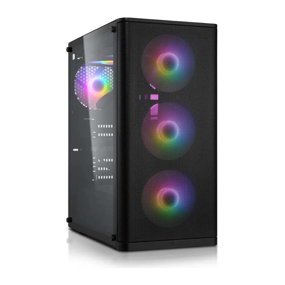 PC Gaming Ryzen 7 5700 8x 3.70 GHz, 16 GB di RAM DDR4, SSD M.2 da 1TB, Nvidia RTX 5060 8GB, Windows 11 Pro -