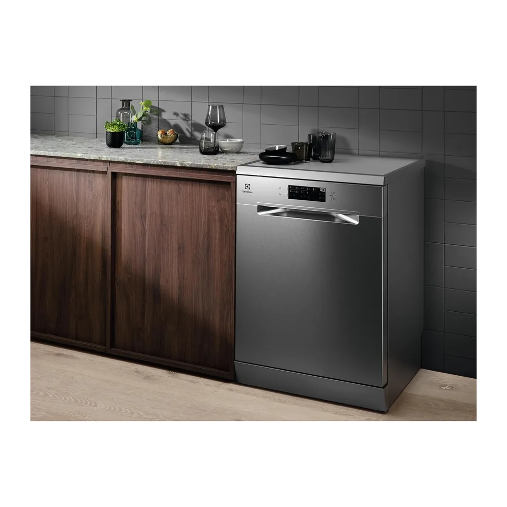 Electrolux ESA47300SX Lavastoviglie Libera Installazione 60 cm Inox [Classe di efficienza energetica D] — 3
