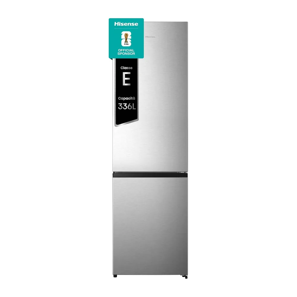 Hisense MC60331IE Frigorifero Combinato, Libera installazione, Total No frost, Ventilazione MultiFlow, Doppia
