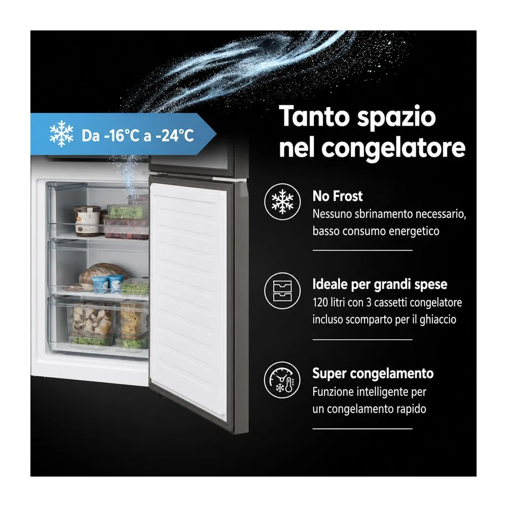 Haier 2D 60 Serie 5 Pro Frigorifero Combinato 409 Litri — 5