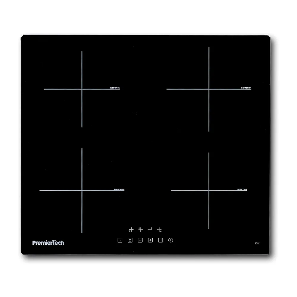 PremierTech Piano Cottura Induzione 4 Zone 60cm Incasso Cucina Moderna PT4I