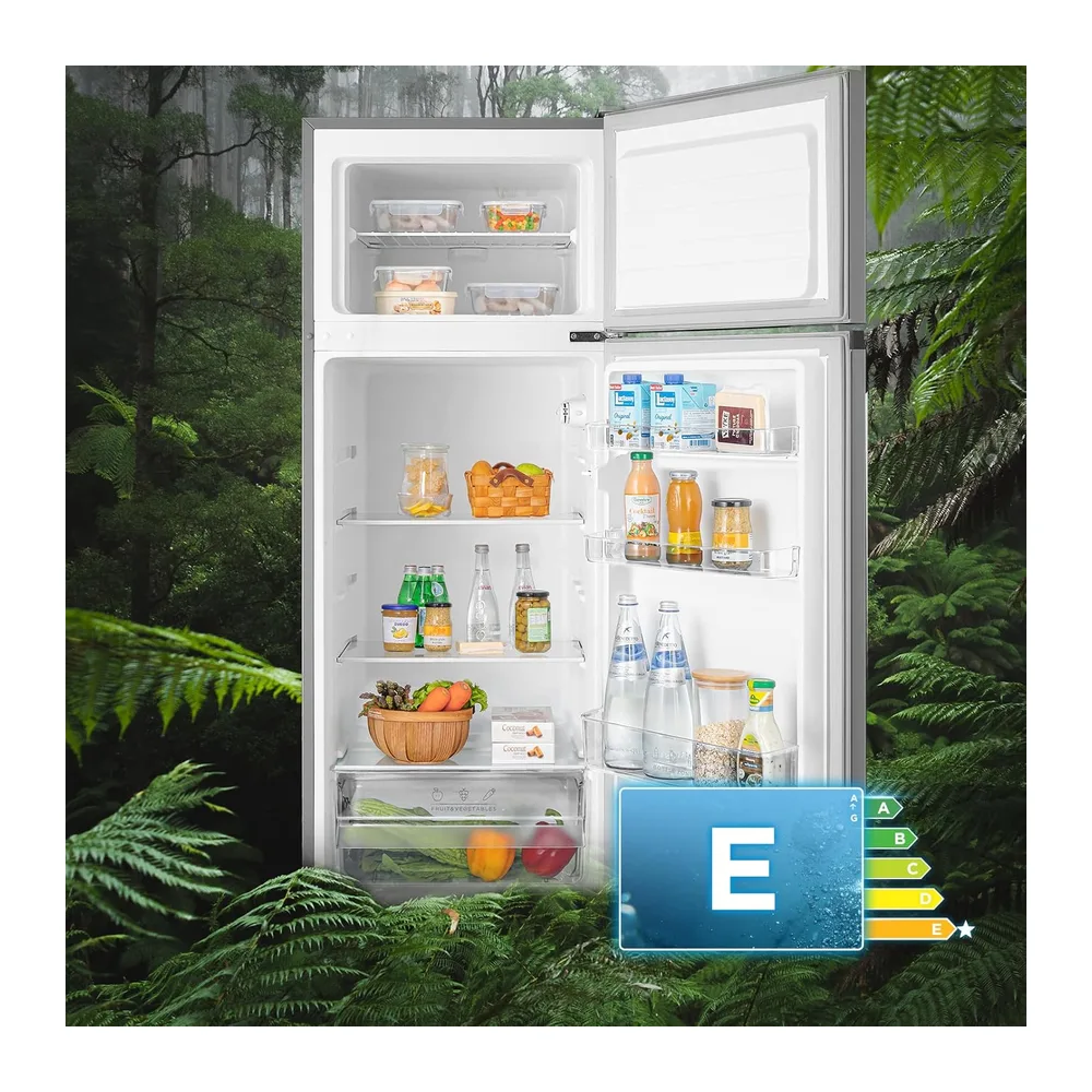 Midea 204L Frigo Doppia Porta, Compressore Inverter, MERT210FGE50 [Classe di efficienza energetica E] — 4