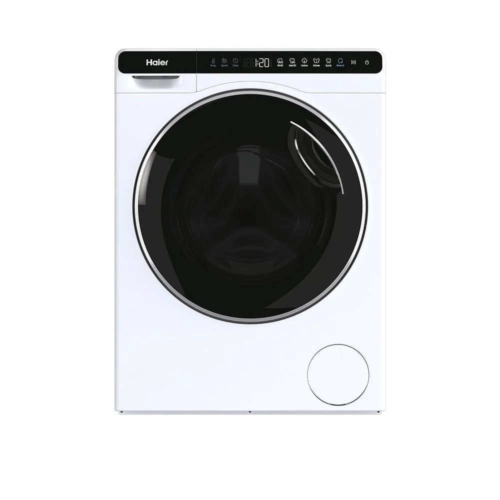 Haier Mini Drum Lavatrice Slim 5 Kg, Libera Installazione, Carica Frontale, Classe A, 1200 Giri, 6 Programmi,