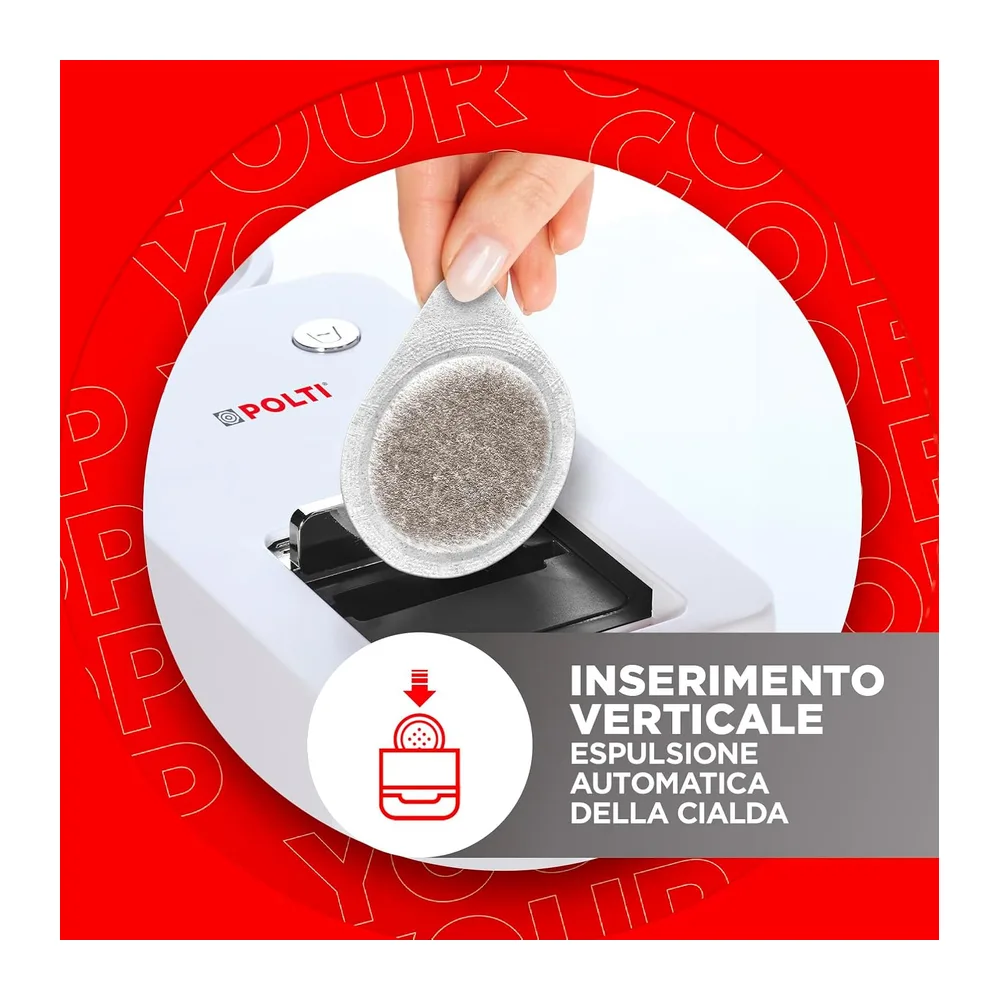 Polti Coffea S15W, Macchina per Caffè Espresso a Cialde E.S.E. da 44 mm — 2
