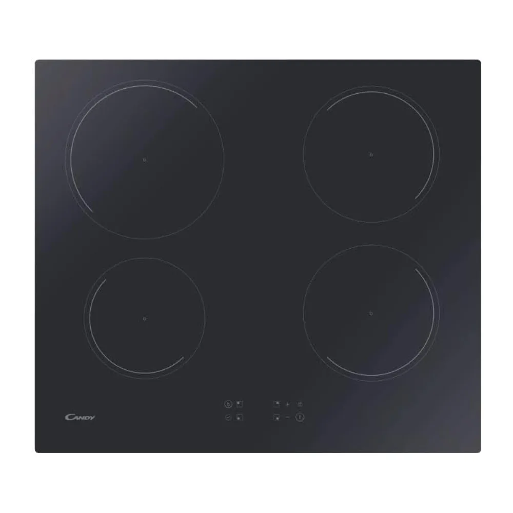 Candy Idea KRCDJ642 Nero Da incasso 59 cm Piano cottura a induzione 4 Fornello(i) [Classe di efficienza
