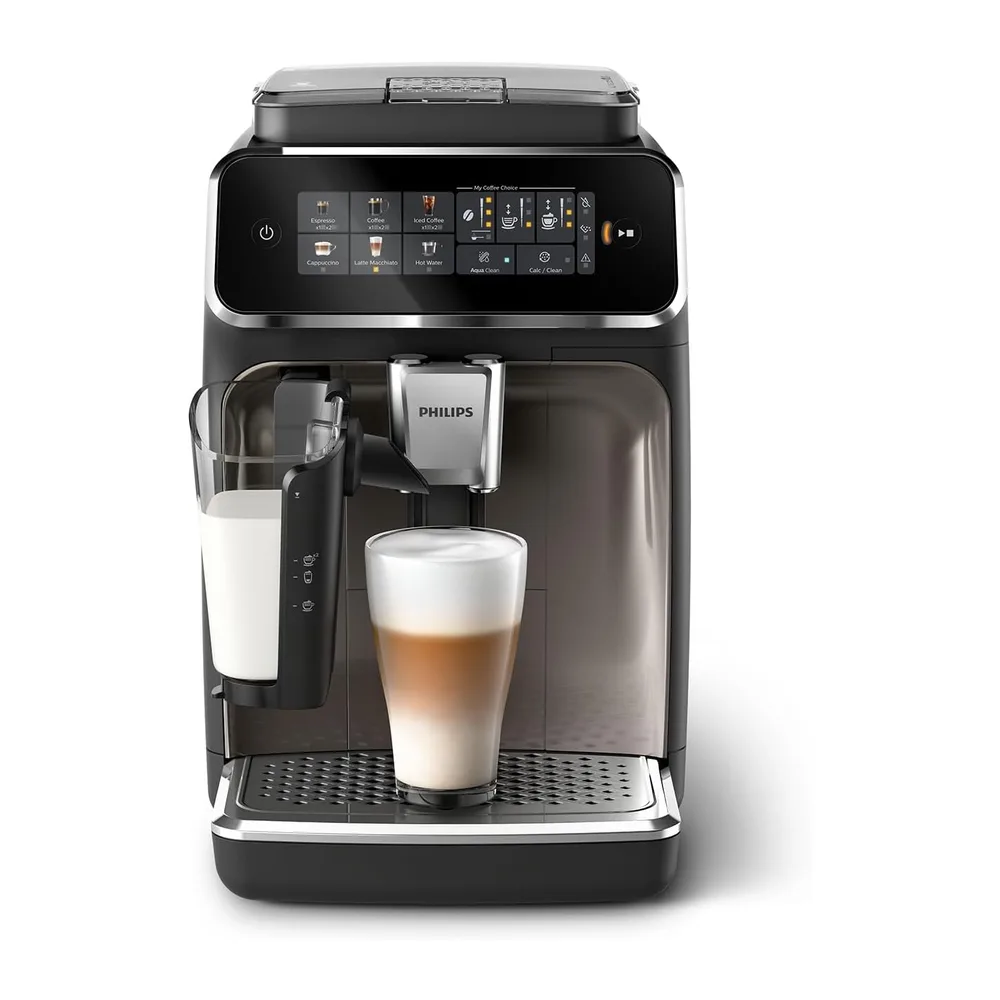 PHILIPS 3300 Macchina Caffè Automatica, 6 bevande, Caraffa LatteGo