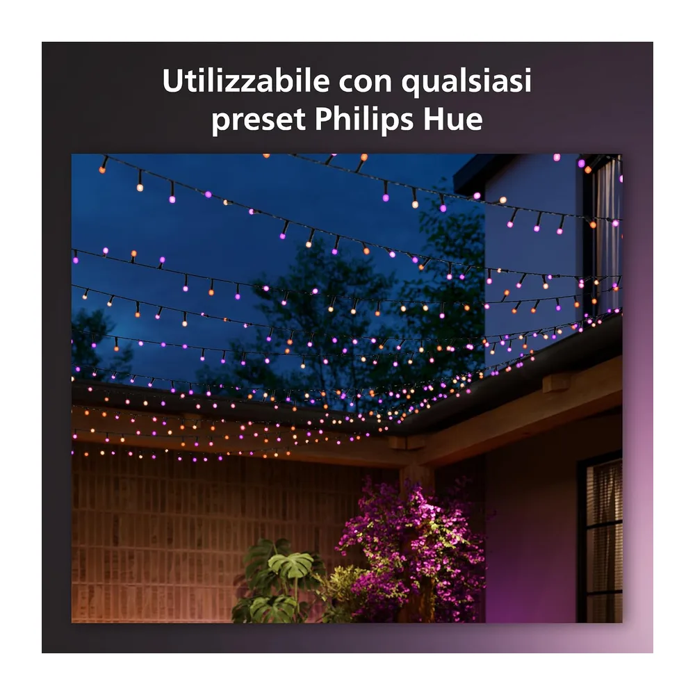 Philips Hue Festavia, Stringa di luci, 20 m — 2