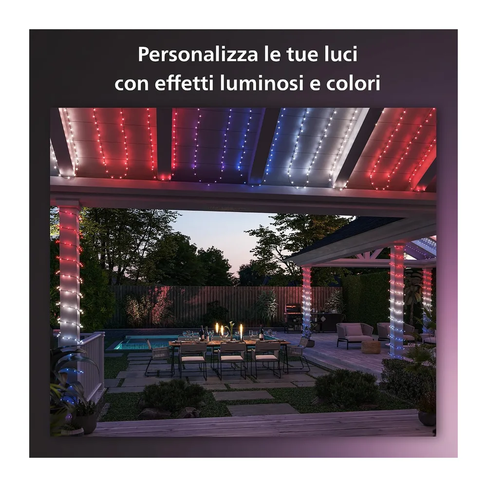 Philips Hue Festavia, Stringa di luci, 40 m — 3