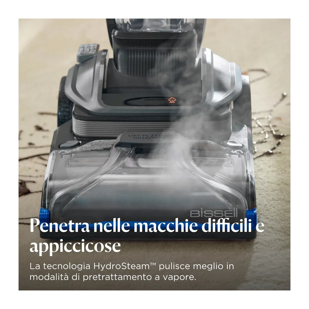 BISSELL Revolution HydroSteam Lavatappeti 1300W 3670N — 4