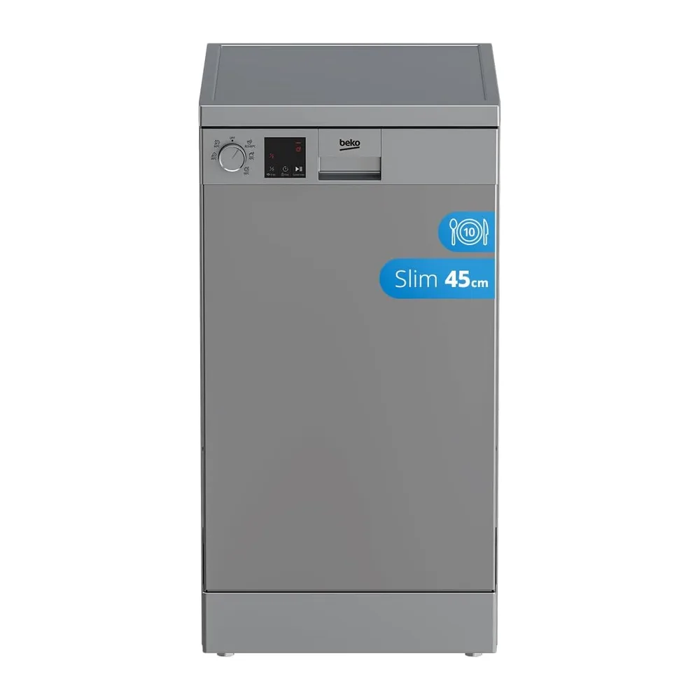 Midea MFD45S200X.1-IT Lavastoviglie Libera Installazione con 10 coperti