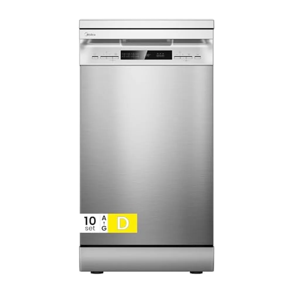 Midea MFD45S200X.1-IT Lavastoviglie Libera Installazione con 10 coperti — 4