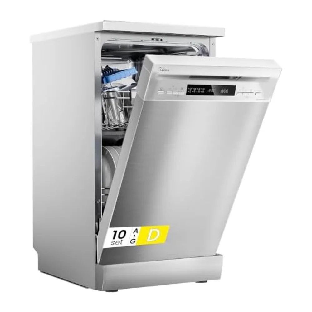 Midea MFD45S200X.1-IT Lavastoviglie Libera Installazione con 10 coperti — 5
