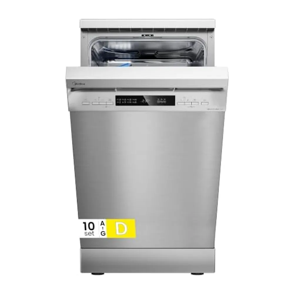 Midea MFD45S200X.1-IT Lavastoviglie Libera Installazione con 10 coperti — 6