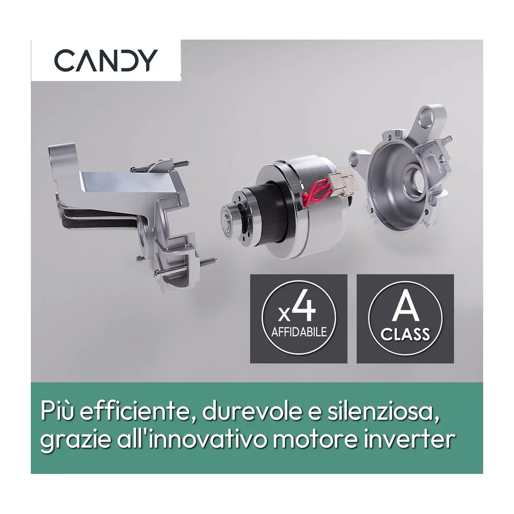 Candy RapidÓ PRO RP 4116BWMBC/1-S Lavatrice Caricamento Frontale 11 kg 1400 Giri/min Bianco — 6