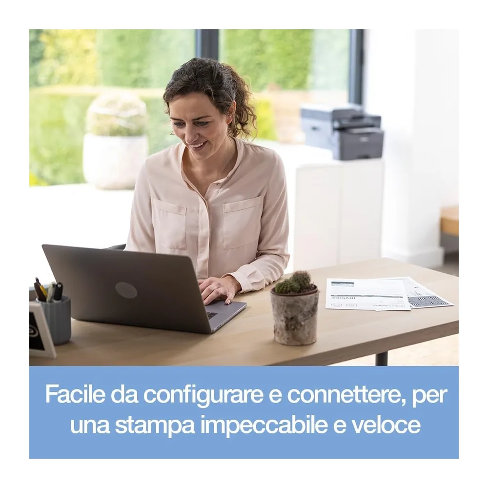 Brother MFCL2800DW | Multifunzione Laser Monocromatica (B/N)|32 ppm|Stampa Fronte/Retro|WiFi,LAN,USB| Inbox — 3