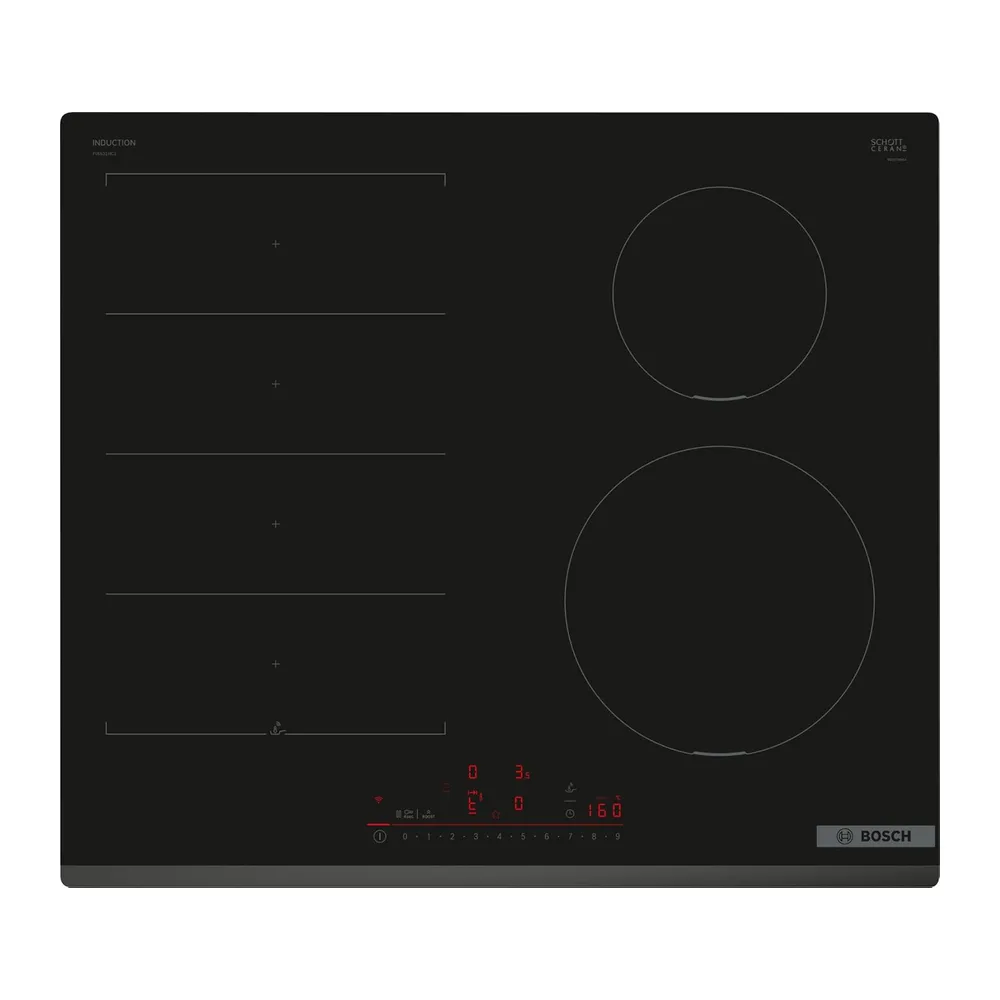 Bosch PIX631HC1E Serie 6 Piano cottura a induzione 60cm 4 zone e FlexZone