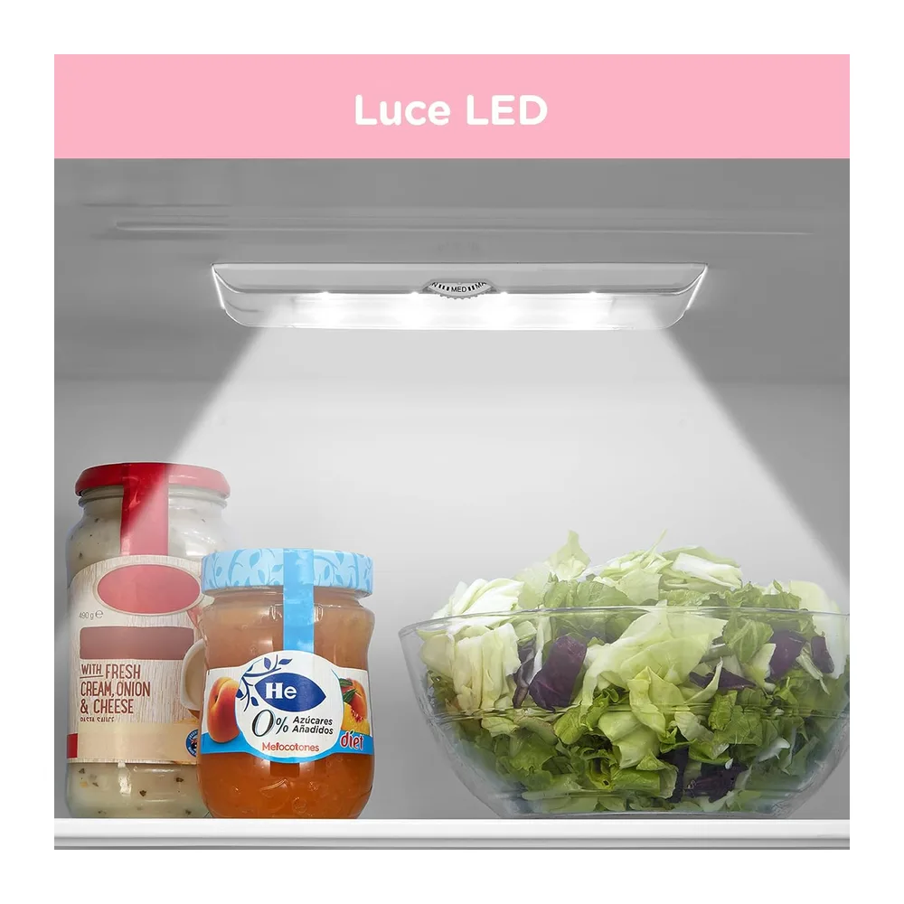 COMFEE' 262L Frigorifero Combinato, Low Frost, RCB359IX2 [Classe di efficienza energetica E] — 6