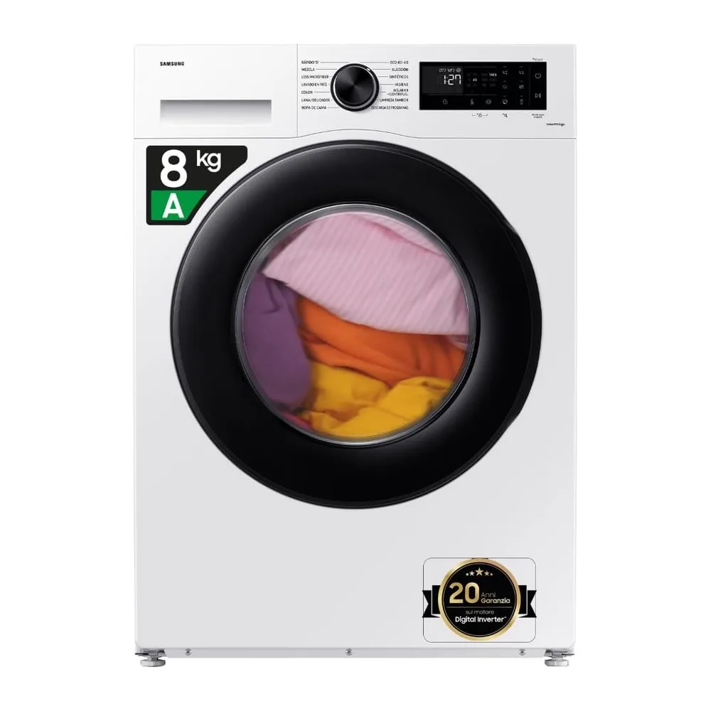 Samsung Lavatrice Crystal Clean WW80CGC04DAEET Libera installazione