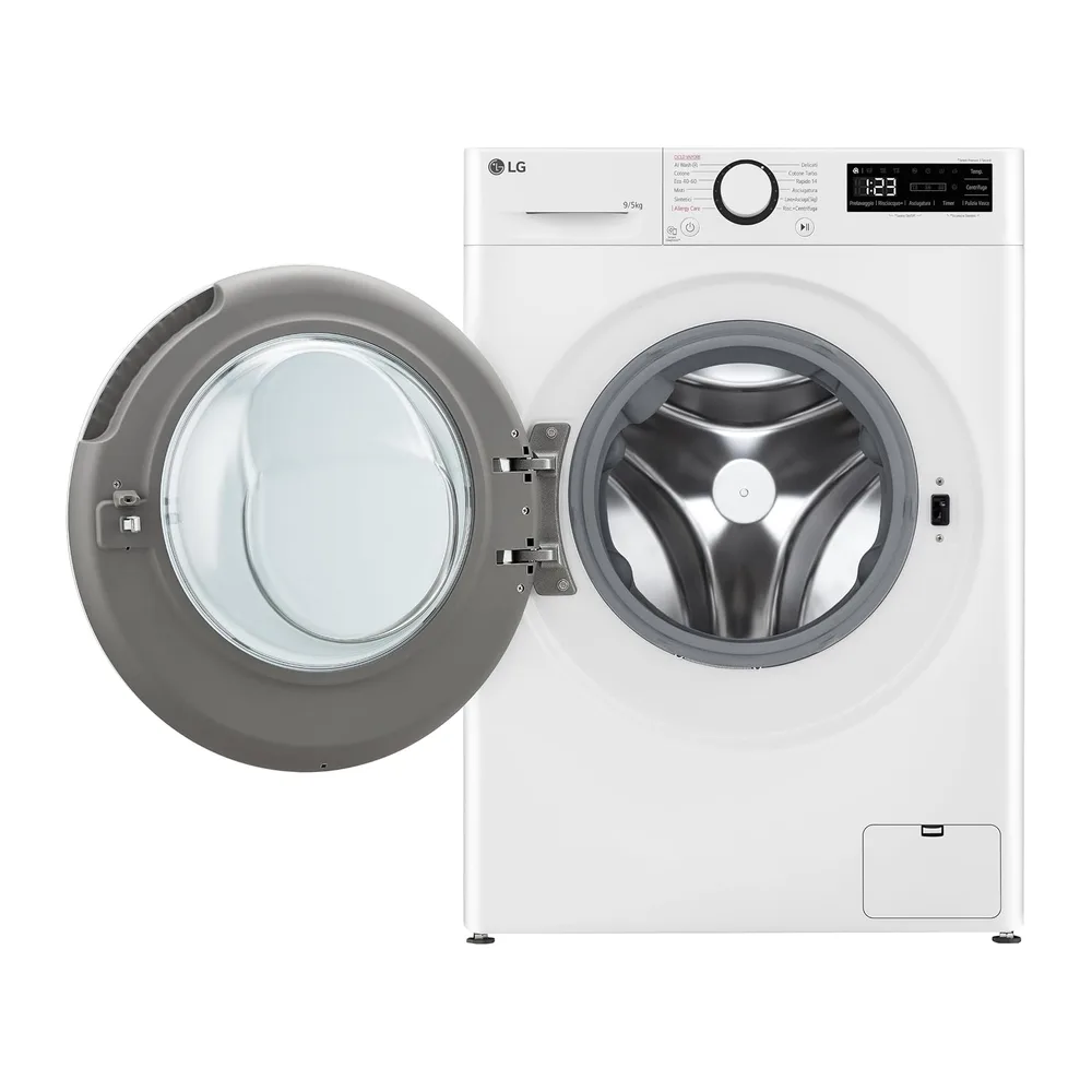 LG Lavasciuga Slim 9/5kg, Serie R5, Classe A -10%/E - D2R5S09TSWW [Classe di efficienza energetica A] — 3