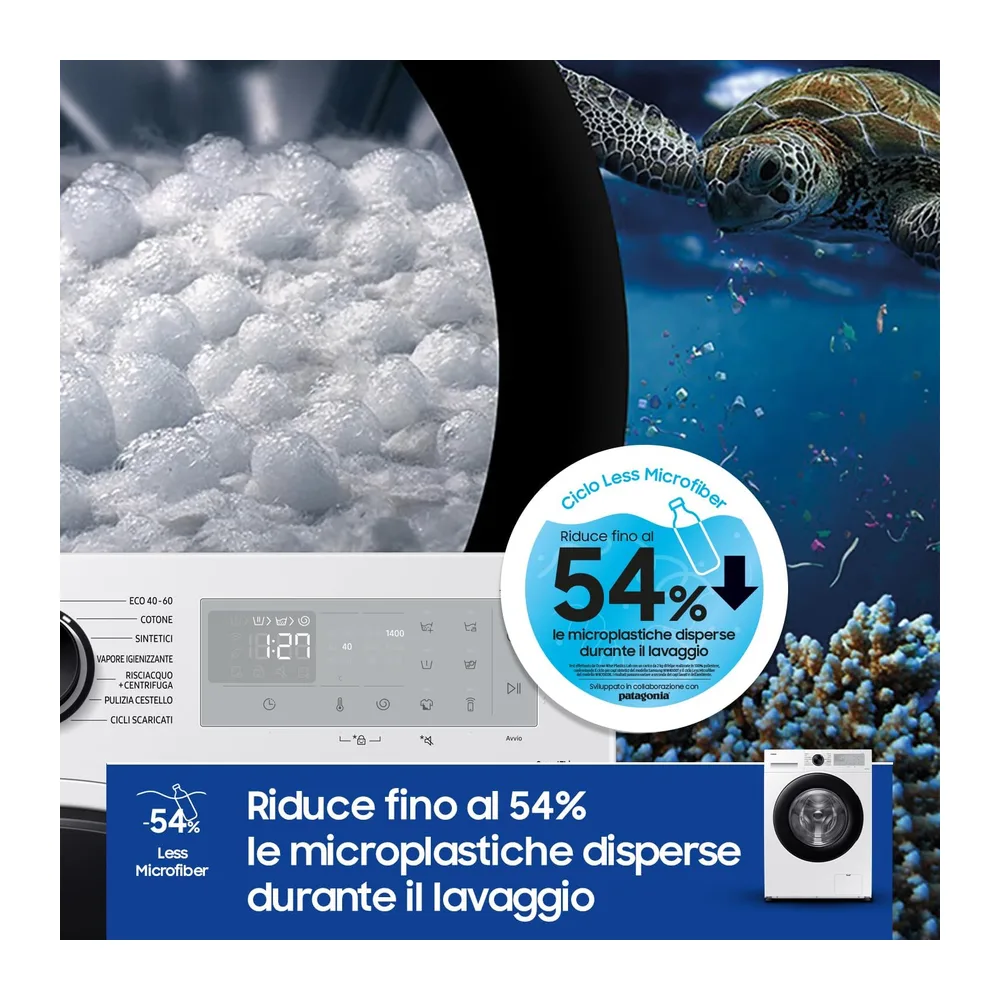 Samsung Lavatrice Crystal Clean WW80CGC04DAHET — 5