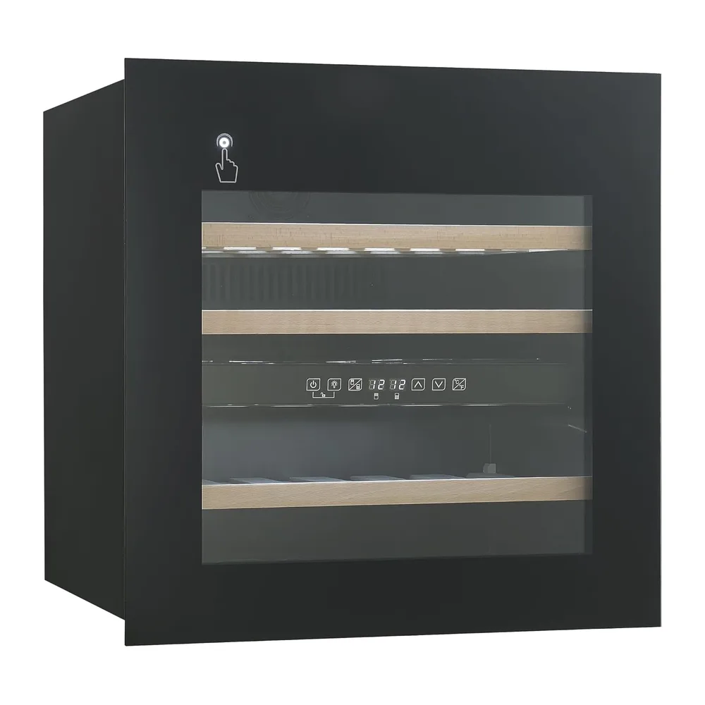 Wolkenstein EWTS85-36ED | Cantinetta da incasso | Per 36 bottiglie | 2 zone di temperatura | 3 ripiani in