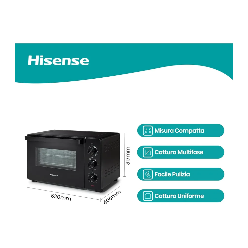Hisense Fornetto Elettrico Ventilato HOM30M — 2