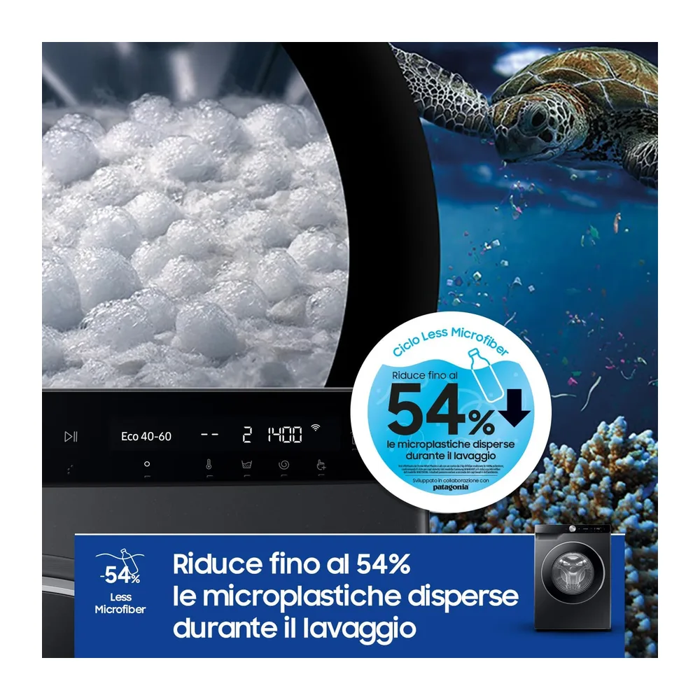 Samsung Lavatrice AI Control WW90DG6U85LB/U3 Libera installazione — 5
