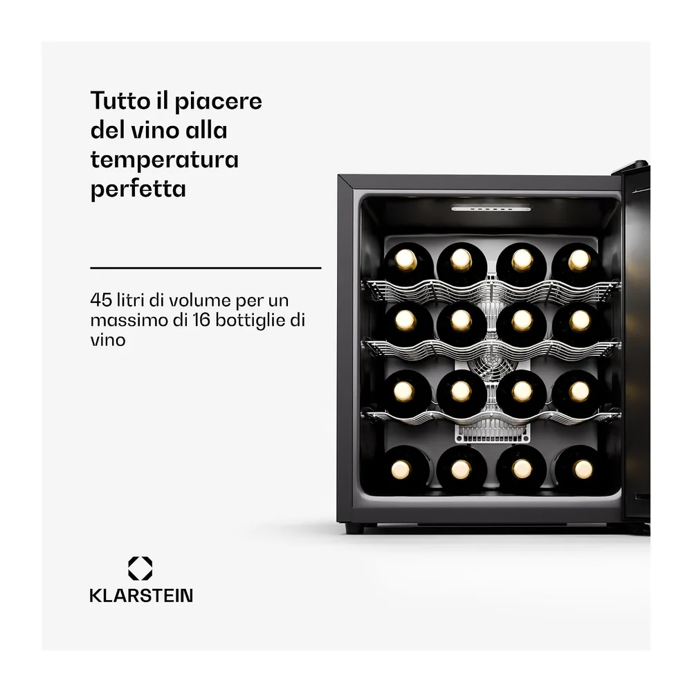 Klarstein Cantinetta Vino Refrigerata a Zona Singola per Interno-Esterno — 2