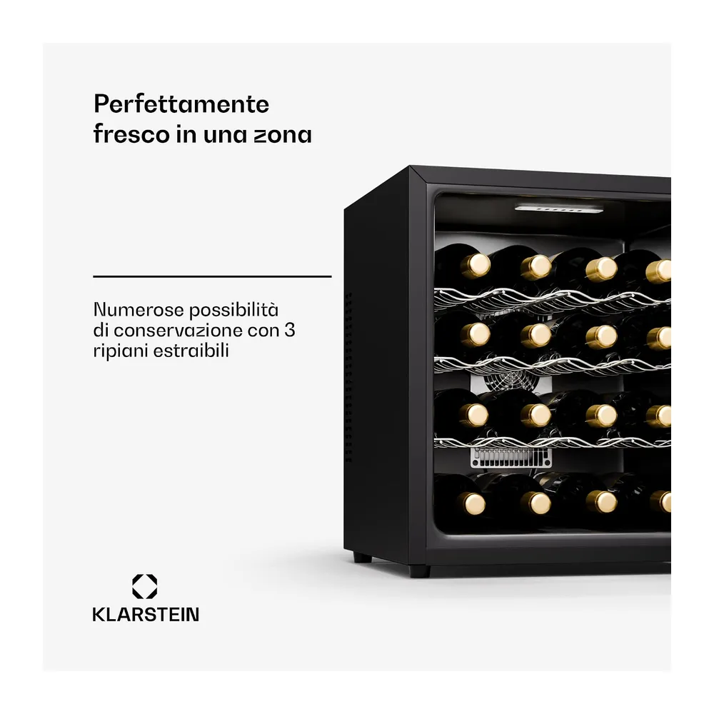 Klarstein Cantinetta Vino Refrigerata a Zona Singola per Interno-Esterno — 4