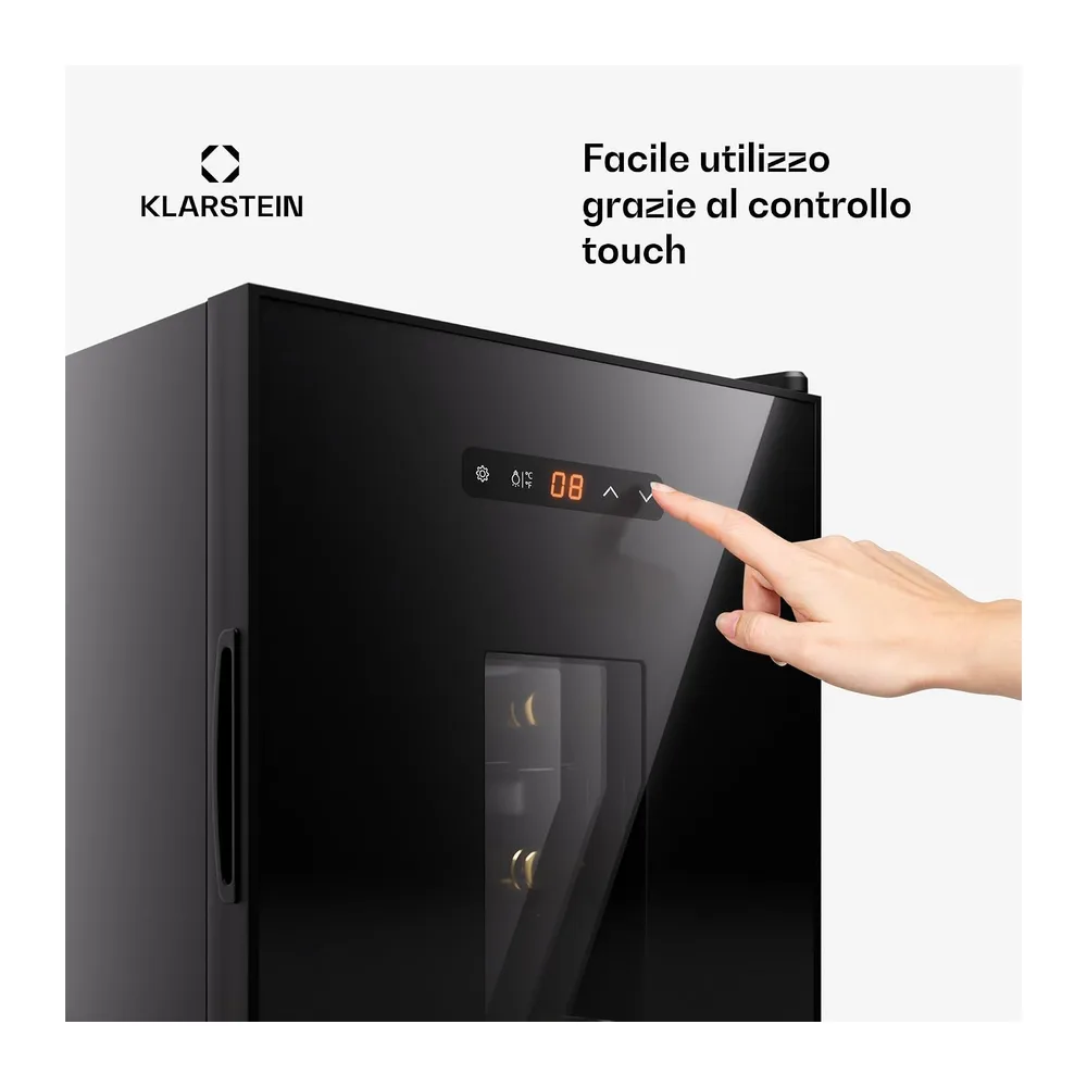 Klarstein Cantinetta Vino Refrigerata a Zona Singola per Interno-Esterno — 6