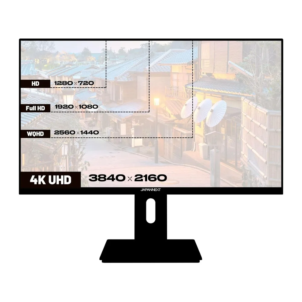 JapanNext Monitor Bianco 27" IPS 4K UHD (3840x2160) HDR — 6