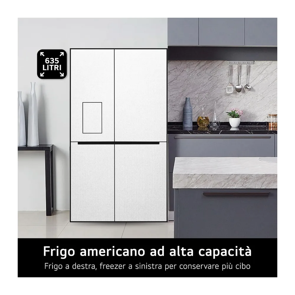 LG GSGV81EPLL Frigorifero Americano Side By Side InstaView — 5