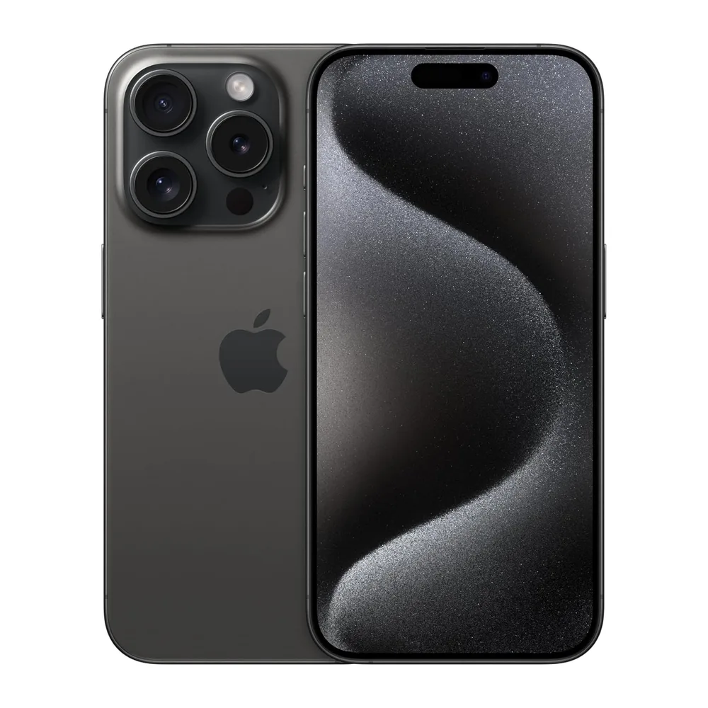 Apple iPhone 15 Pro 256 GB - Titan Schwarz (Ricondizionato)