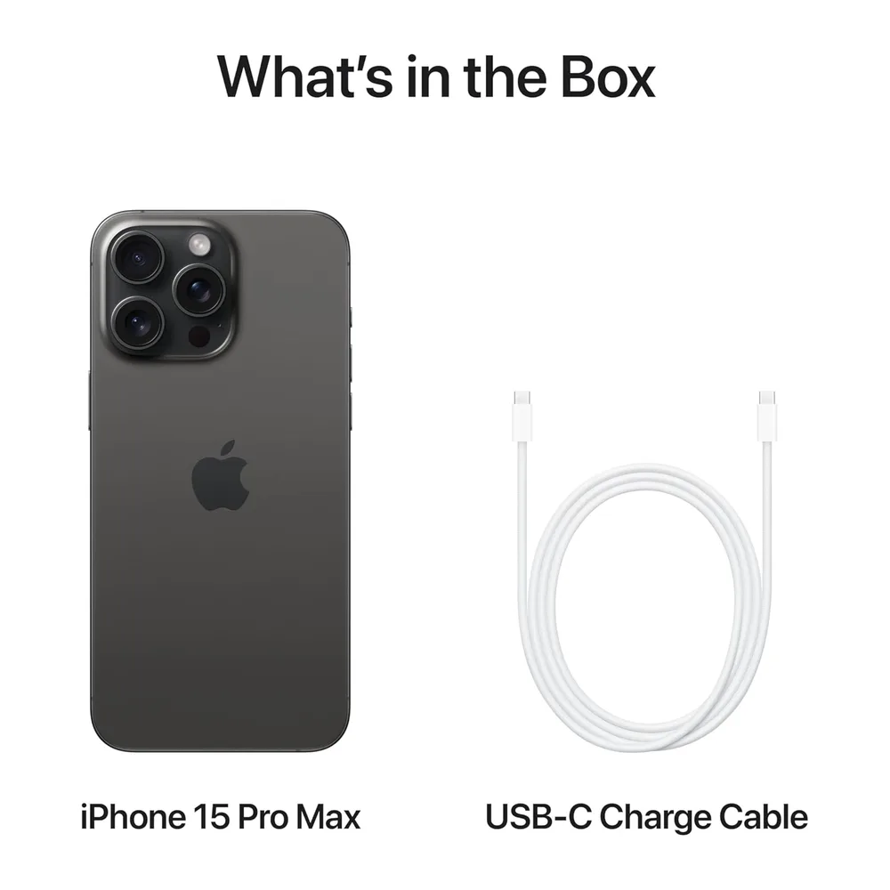 Apple iPhone 15 Pro Max 256GB - Titanio Nero (Ricondizionato) — 6