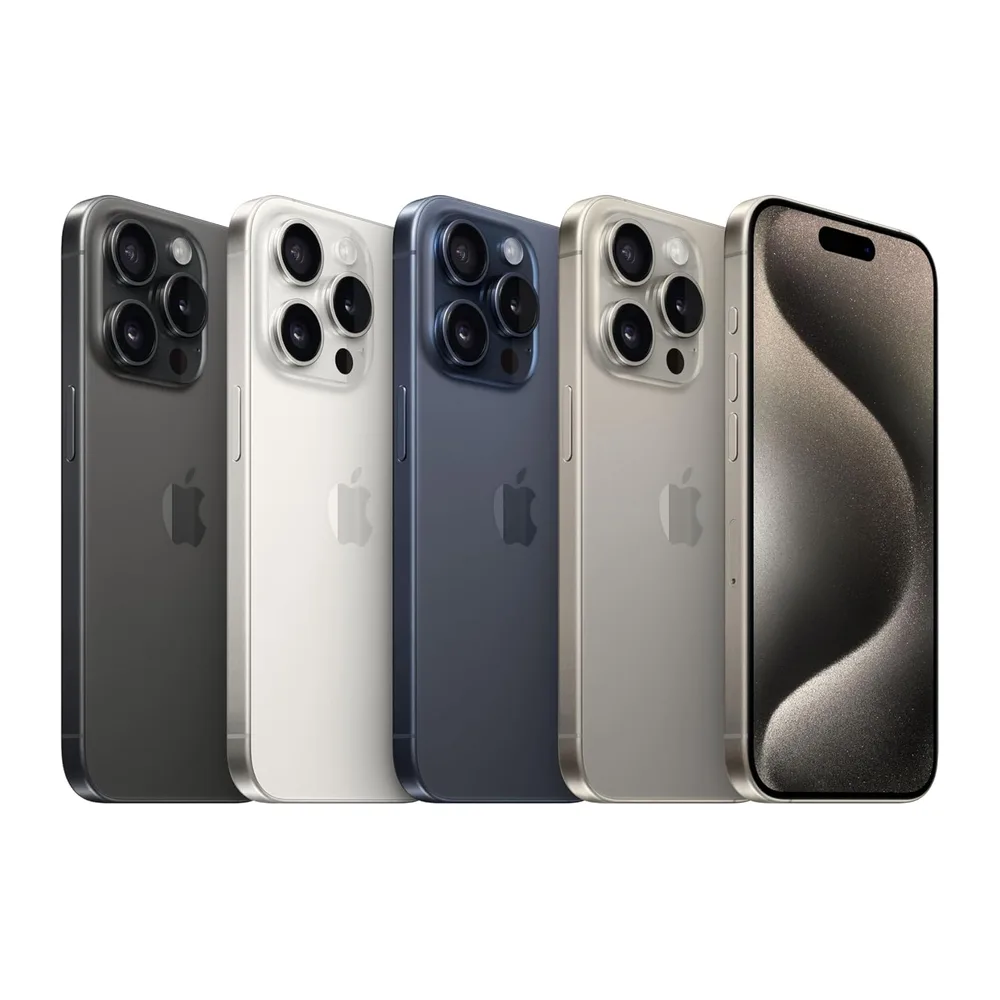 Apple iPhone 15 Pro 256 GB - Titanio blu (Ricondizionato) — 4