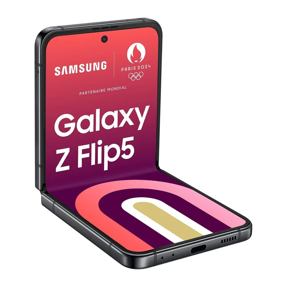 Samsung GALAXY Z Flip5 5G SM-F731B 256 GB DUAL SIM Graphite (Ricondizionato)