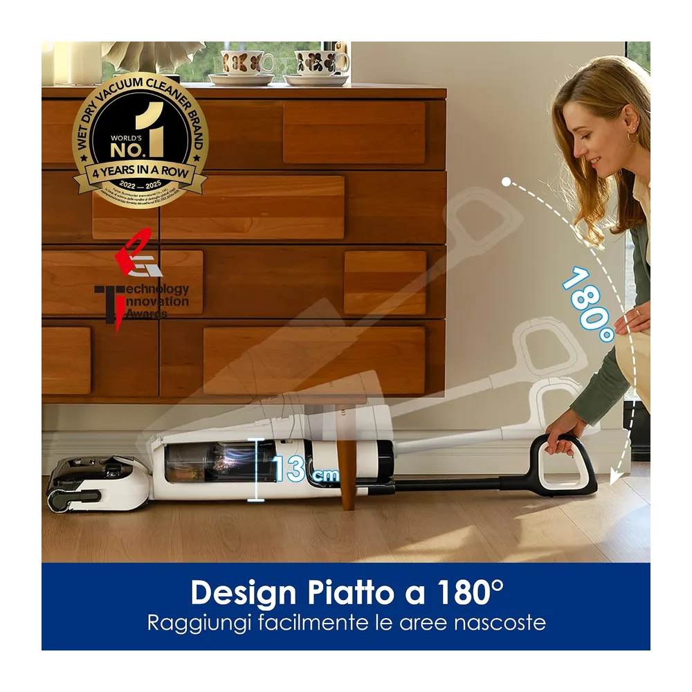 Tineco Floor ONE Stretch S6 AspirapolvereLavapavimenti — 2