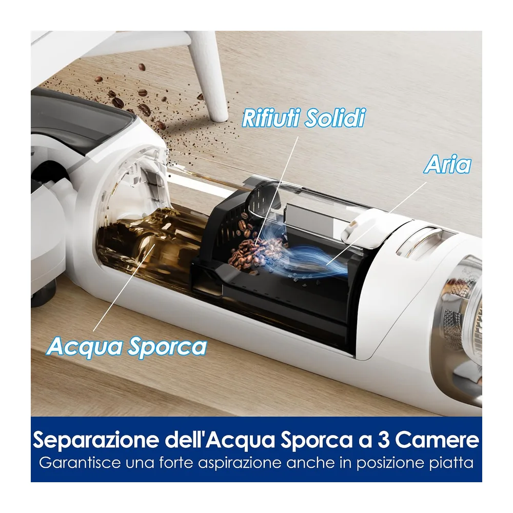 Tineco Floor ONE Stretch S6 AspirapolvereLavapavimenti — 3