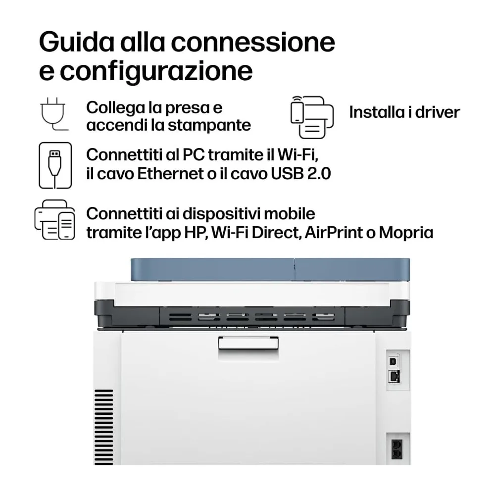 HP Color LaserJet Pro 3302fdw 499Q8F, Stampante Multifunzione A4, Stampa Fronte e Retro Automatico, 25 ppm — 6