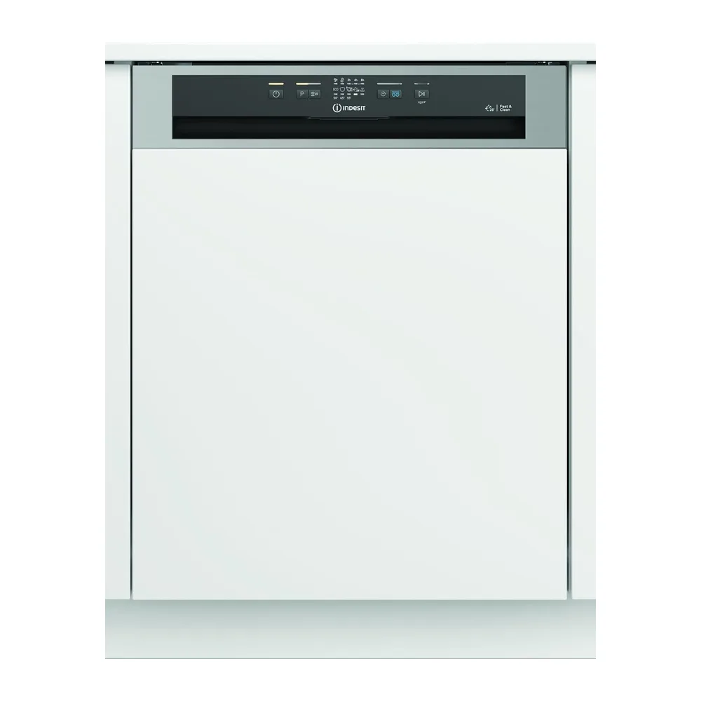 INDESIT I3B L634 X LAVASTOVIGLIE 2024 SEMI INCASSO NO PANNELLO SCOMPARSA PARZIALE 14 COPERTI CLASSE D INOX