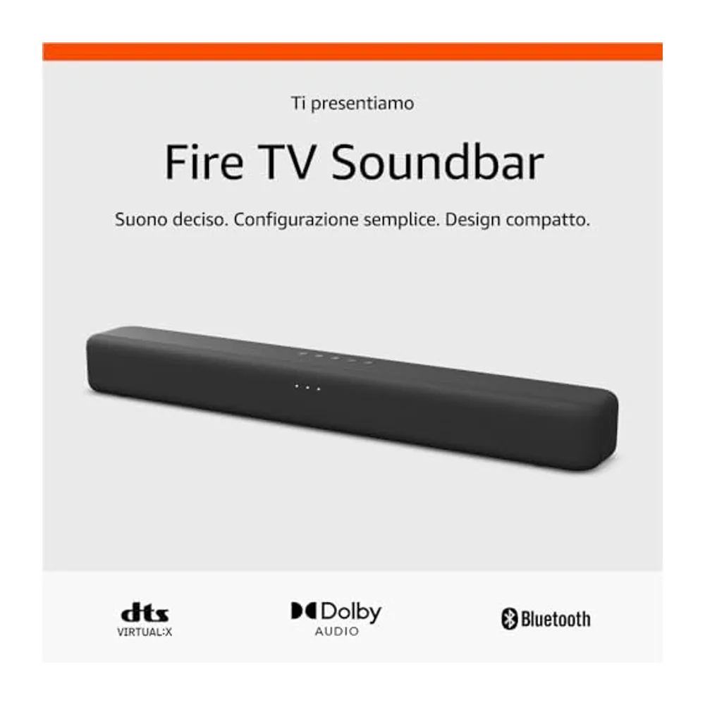 Ti presentiamo Fire TV Soundbar di Amazon