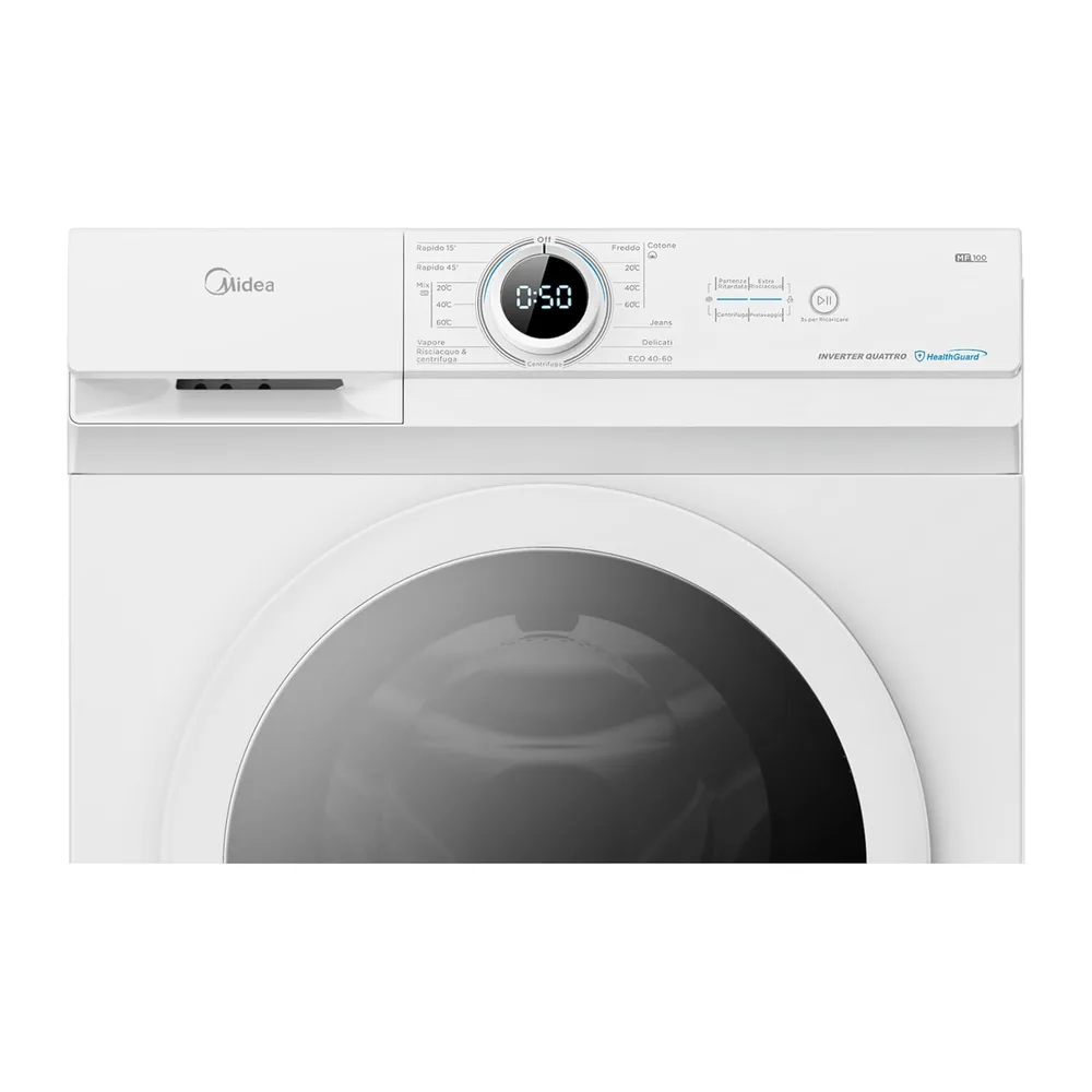 Midea Lavatrice Slim 7 kg Classe A 1400 Giri Motore BLDC [Classe di efficienza energetica A] — 2