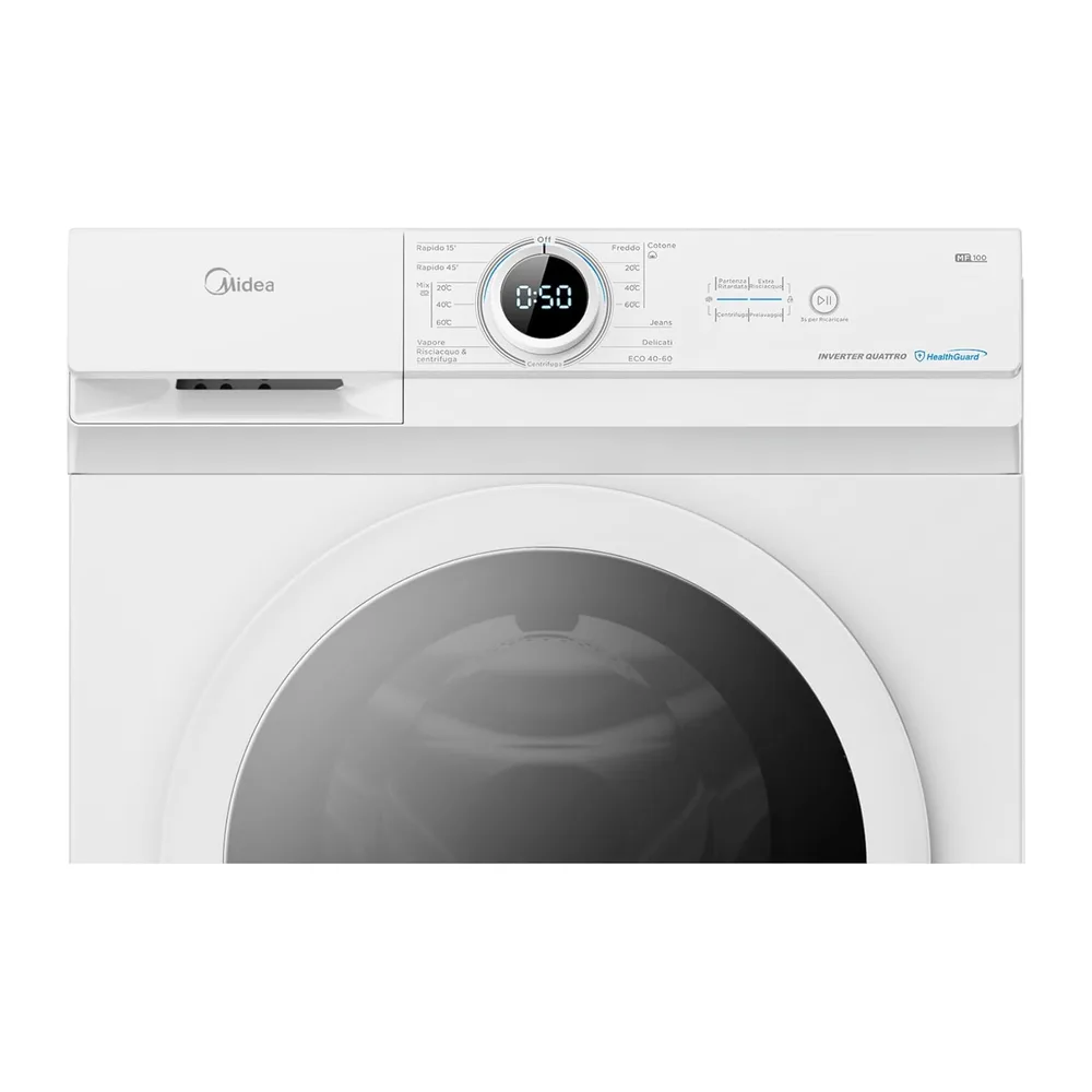 Midea Lavatrice Slim 9 kg Classe A 1400 Giri Motore BLDC [Classe di efficienza energetica A] — 2