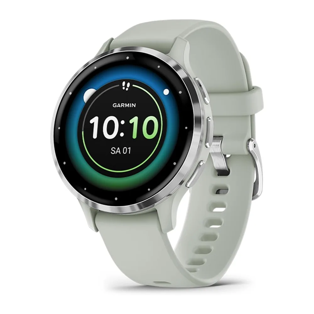 Garmin Venu 3S, Smartwatch AMOLED 1,2", Cassa 41mm, Microfono e Speaker, Musica, Pay, +30 App sport, GPS,