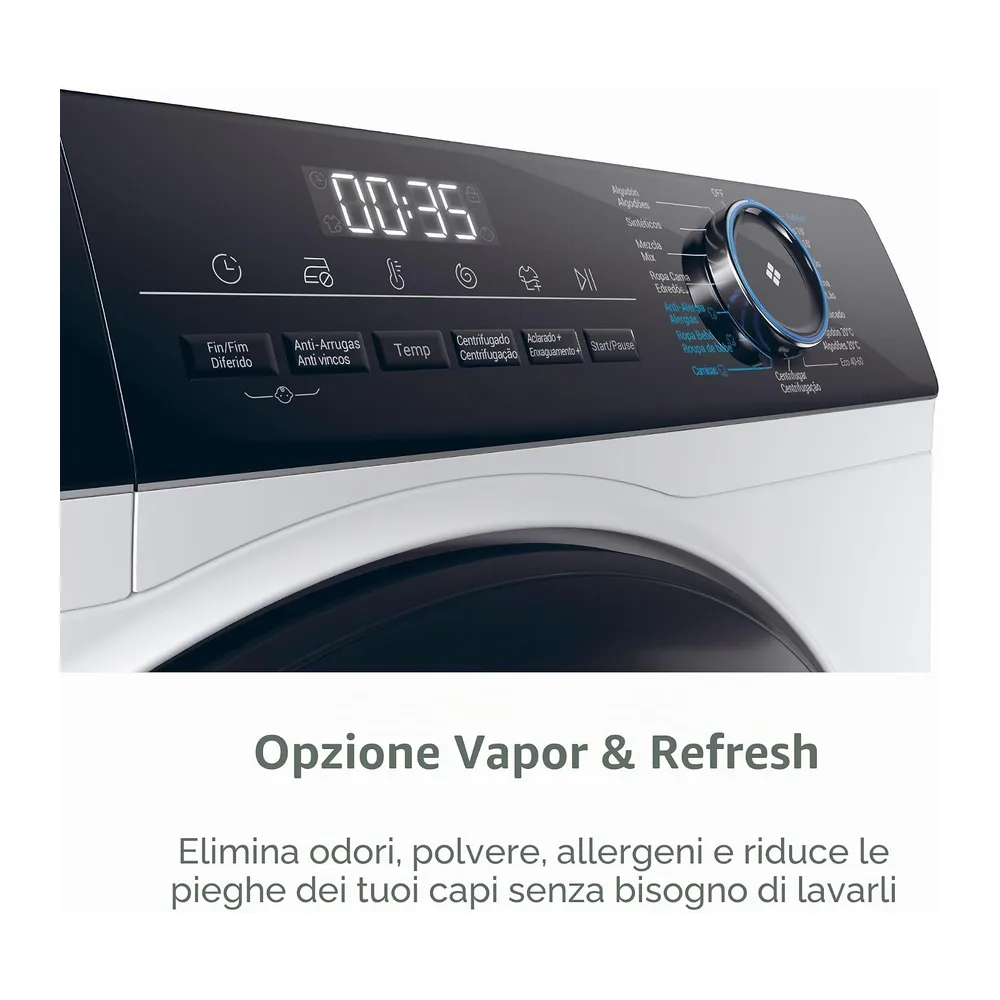 Haier I-Pro Serie 3 Lavatrice 10 Kg, 1400 Giri, Classe A, Bianca [Classe di efficienza energetica A] — 5