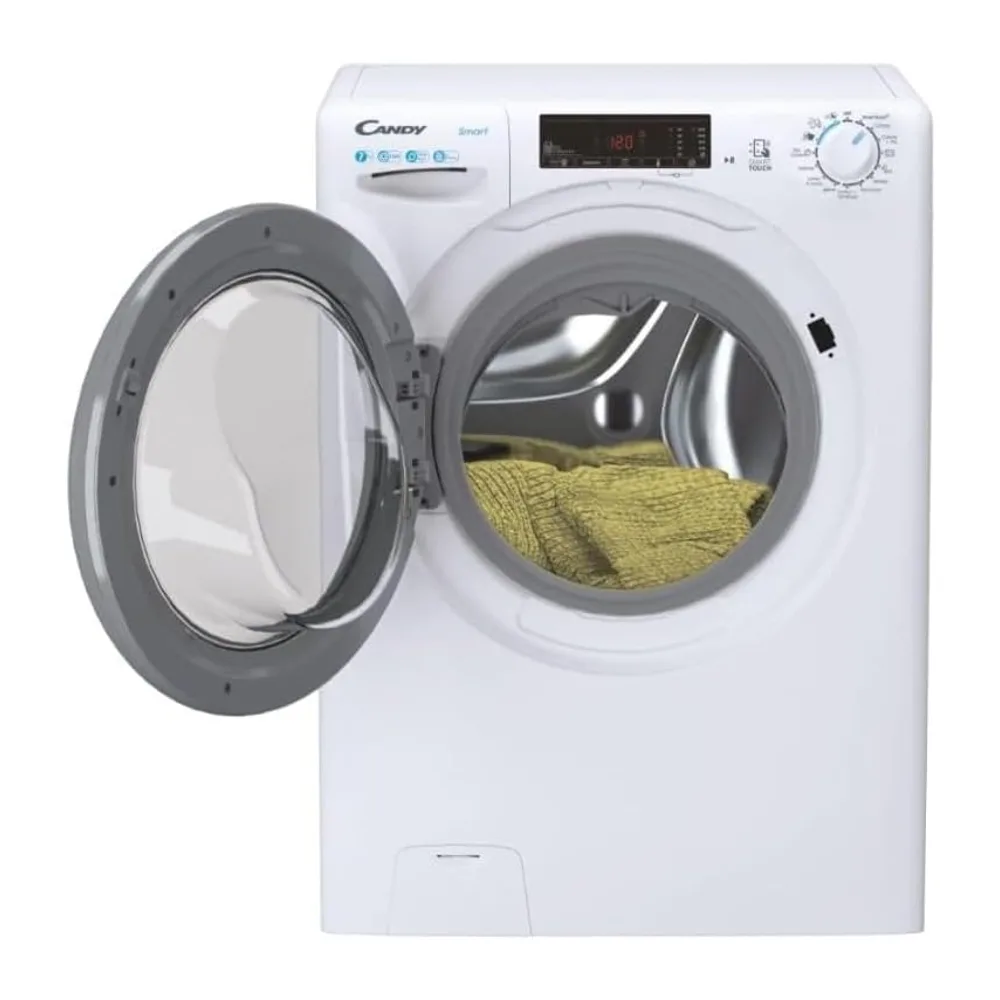 Candy Smart Lavatrice 7 Kg, 1200 Giri, Classe C, Bianco [Classe di efficienza energetica C] — 3