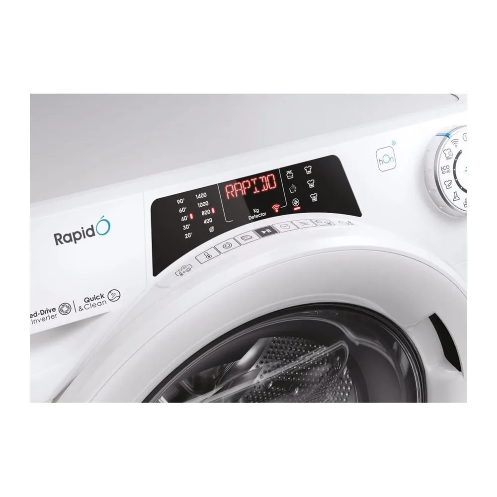Candy RapidÓ Lavatrice 9 Kg 1400 RPM Classe A-15% WiFi App hOn Motore Inverter Speed Drive Vapore 9 Programmi — 6