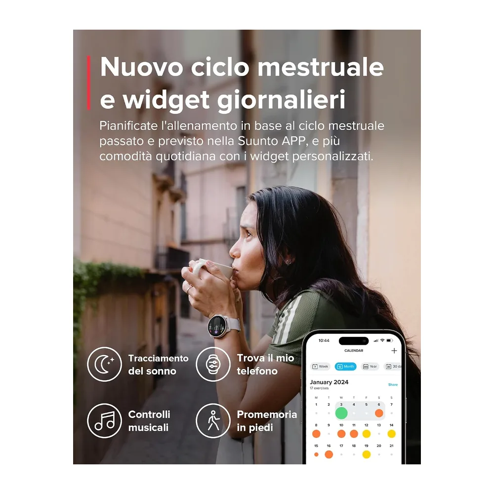 SUUNTO Race S Orologio sportivo GPS, display AMOLED 1.3” con 95+ modalità — 5