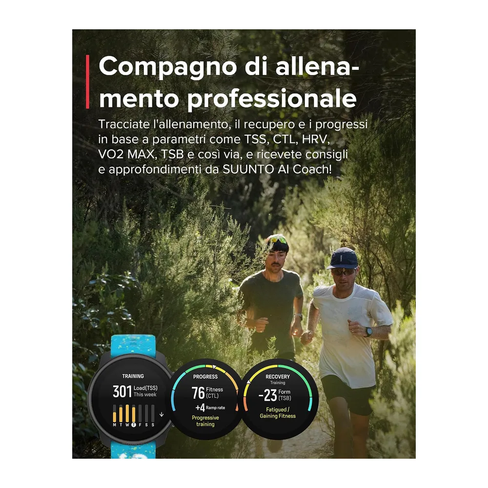 SUUNTO Race S Orologio sportivo GPS, display AMOLED 1.3” con 95+ modalità — 4